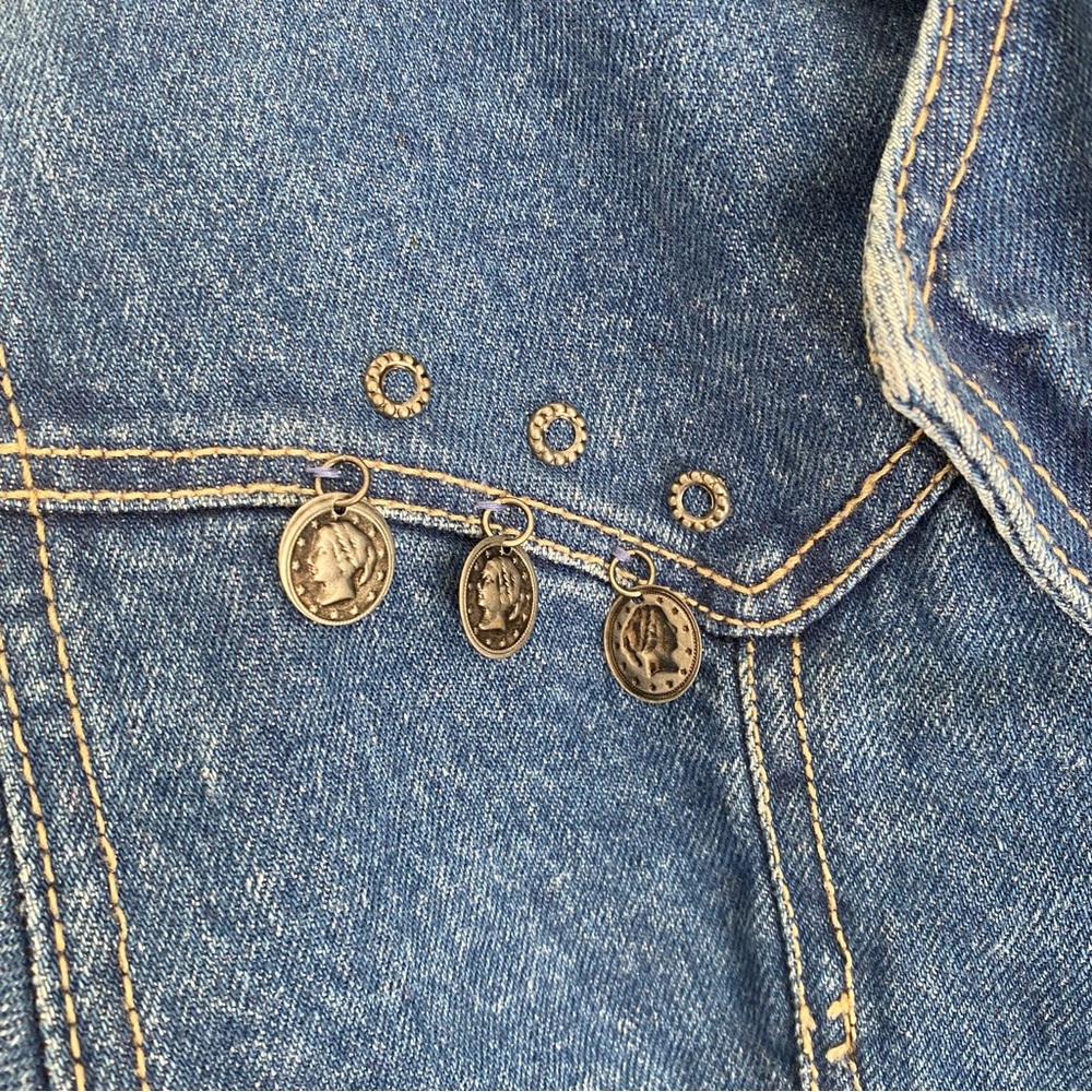 Patchwork Denim Jacket - image 4